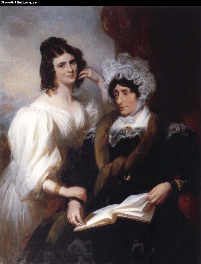 Henry Perronet Briggs Sarah Siddons and Fanny Kemble